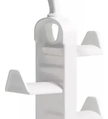 Percha Organizadora 4 Niveles Blanca Para Bolsos Y Carteras