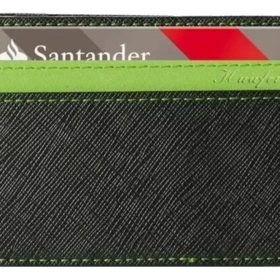Billetera Magic Wallet Negro Cuero Sintético Para Tarjetas
