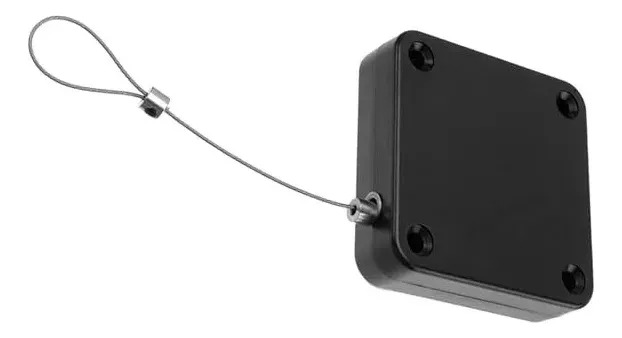 Cierre Puerta Automático Retráctil Adhesivo Fácil 800g Negro