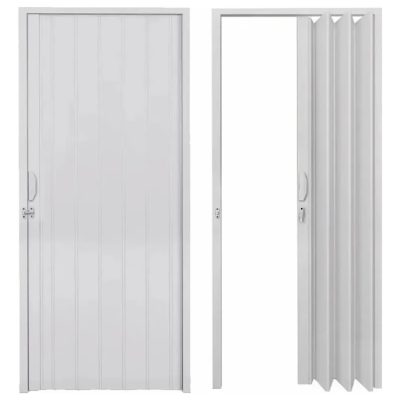Puerta Plegable Blanco 90b Pvc