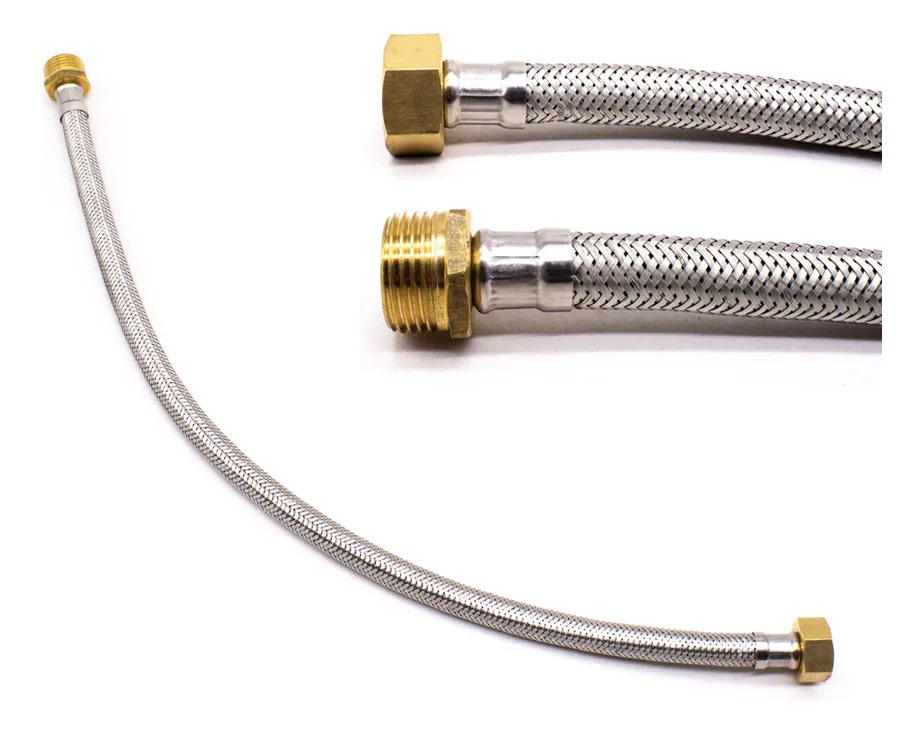 Colilla Reforzada 60cm Metal Macho Hembra 1/2 Entrada Agua