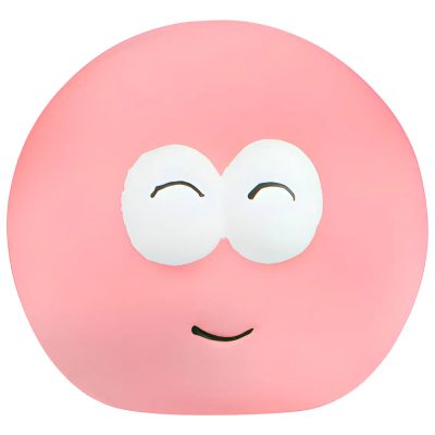 Pelota De Goma Con Ojos Para Mascotas 6cm Juguete Perros