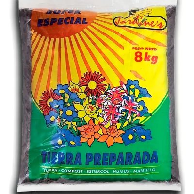 Tierra Preparada Especial Para Macetas 8kg Jardines H Y T
