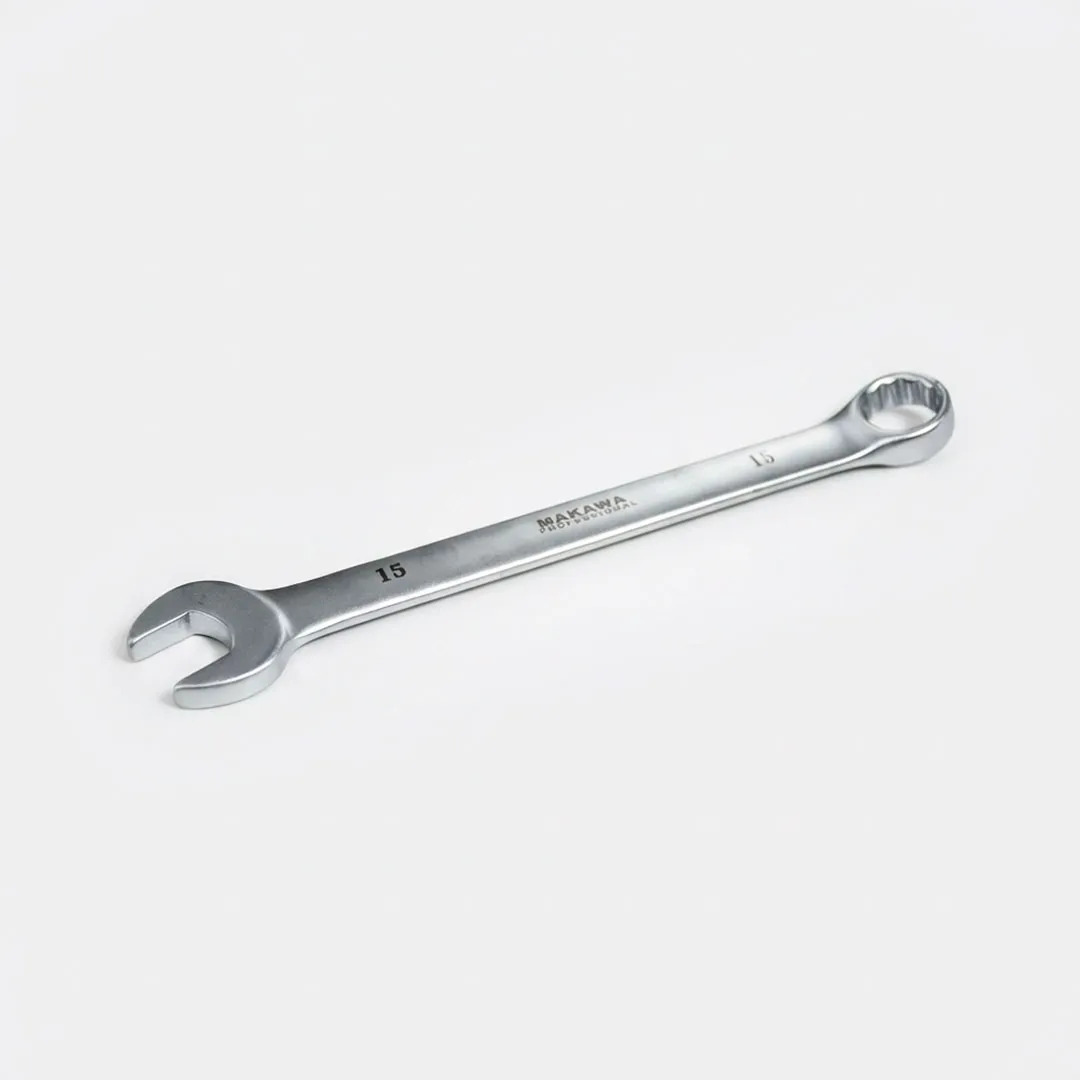 Llave Combinada 15mm Pulida Makawa