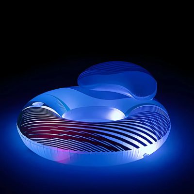 Sillón Inflable Con Luz Para Piscina 118x117cm