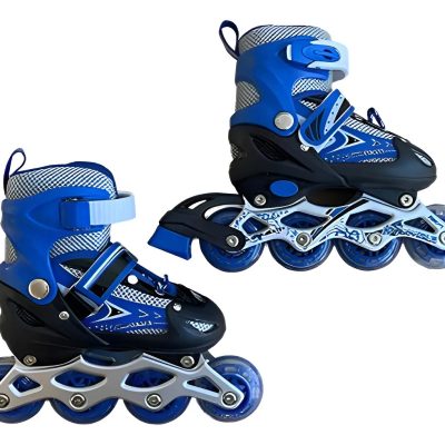 Patin Rollers 4 Ruedas Con Luces Talles S M L