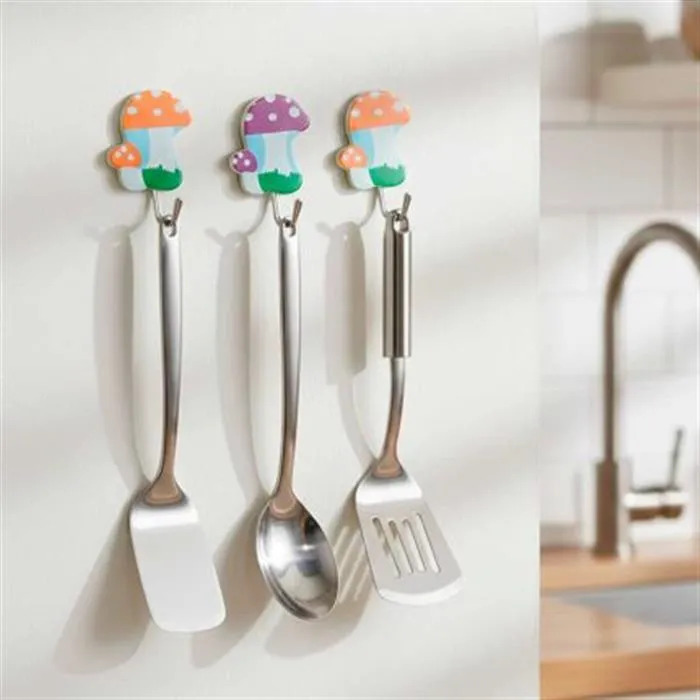 Colgador Adhesivo Forma De Frutas 3pz