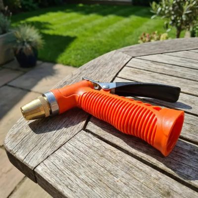Pistola Para Riego 3pz De Goma/metal