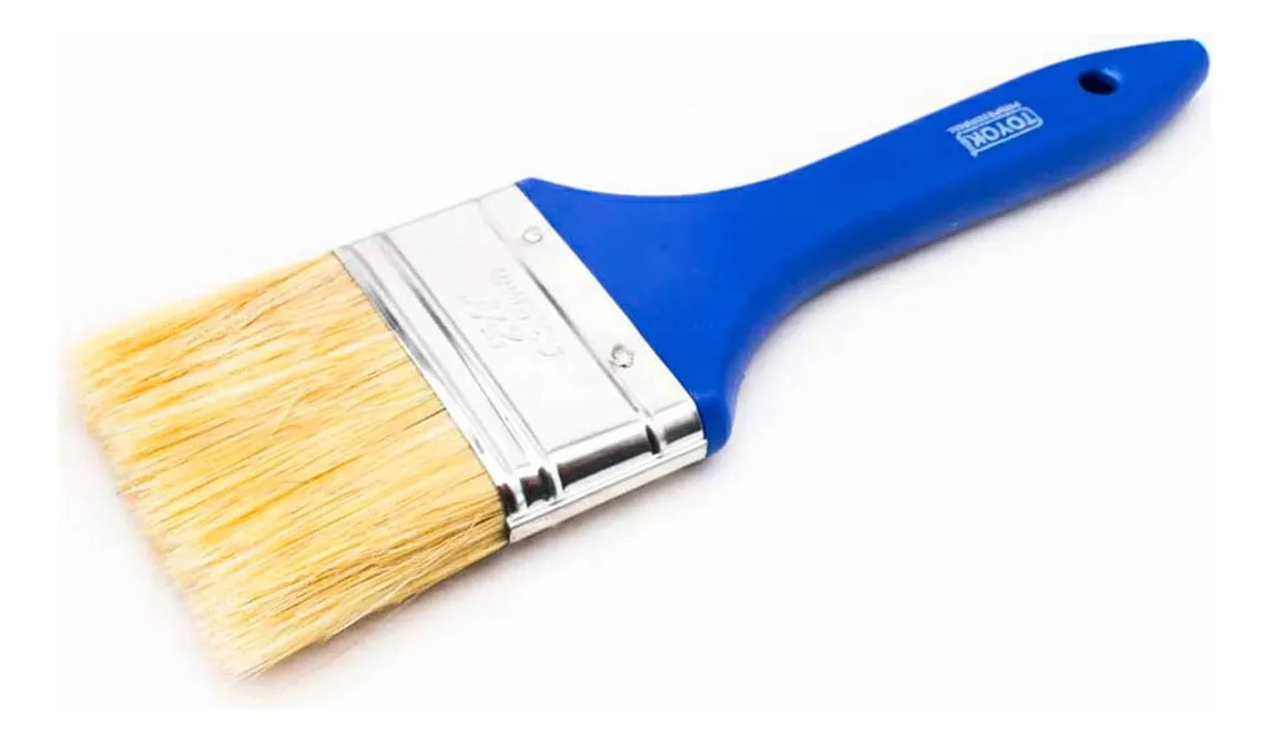Pincel 2 1/2 Mango Azul Plastico Toyoki