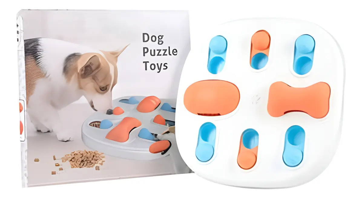 Juguete Dispensador Comida Mascotas 34.5x34.5x5cm Interactiv