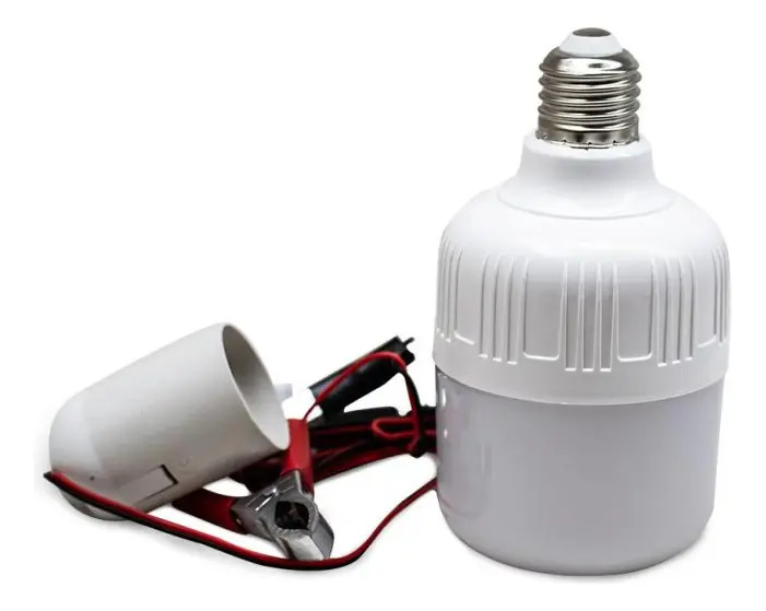 Lampara 12 V Con Llave De Prender 18w