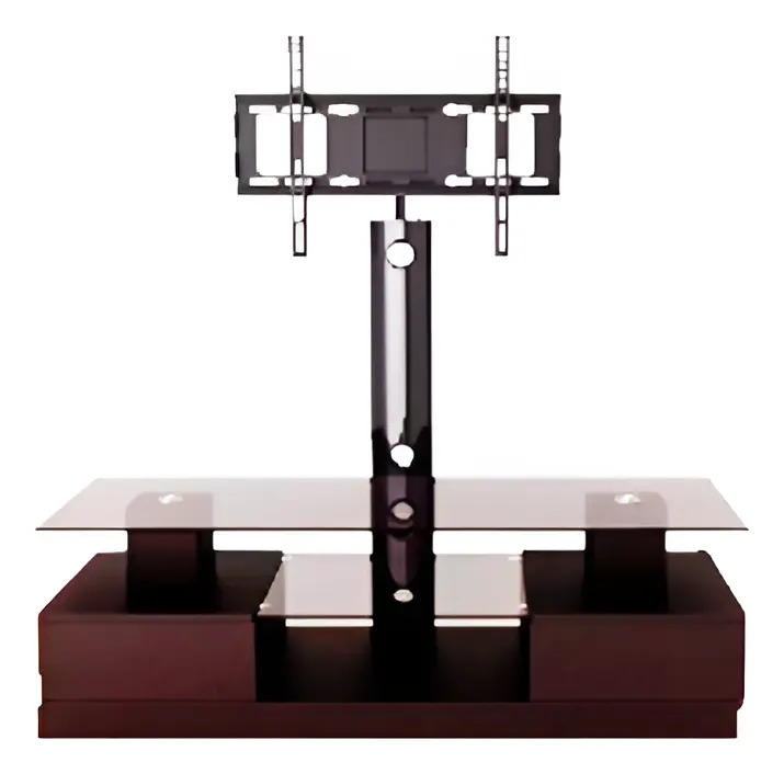 Rack Para Tv Hasta 62 Pulgadas Con Vidrio Templado Y Base