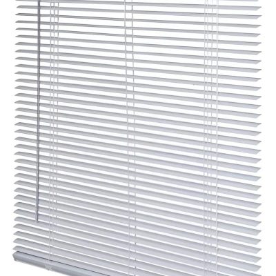 Cortina Veneciana Pvc 2.2m X 80cm Blanca Para Ventana