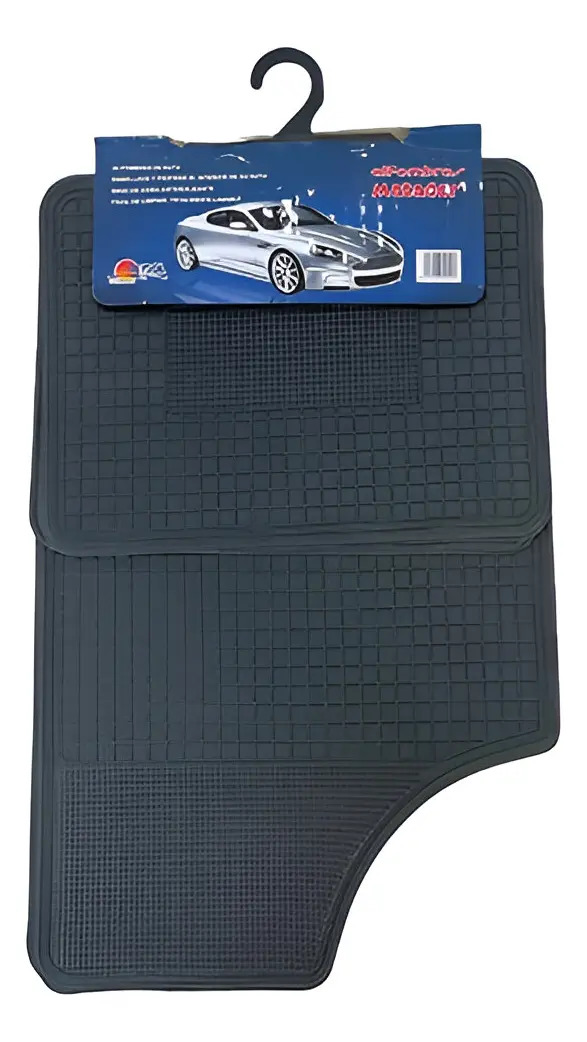 Alfombras De Goma Universal Auto/camioneta Set 4 Piezas