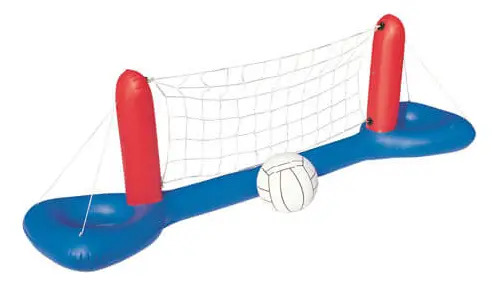 Juego De Red De Volleyball Para Piscina 244 Cm Con Pelota