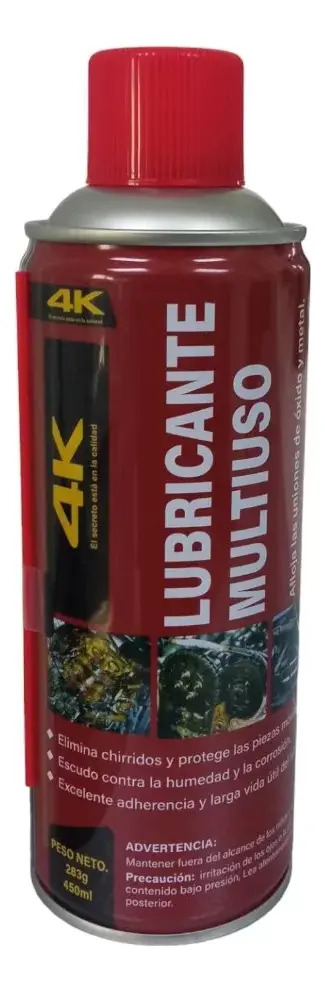 Aceite Lubricante Multiuso, Protege Contra El Oxido 450ml