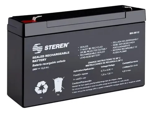 Batería Gel Auto Niño 6v 12amp