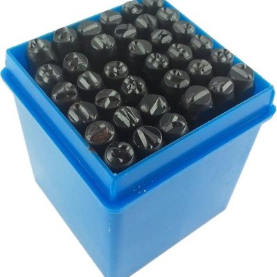 Numeros Y Letra De Mecánico 36 Piezas 4mm Vittohome