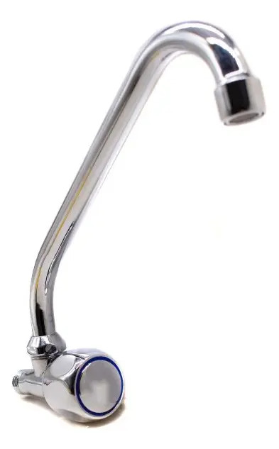 Grifo Metalico Pared Brazo Alto Italomix 805 Vittohome