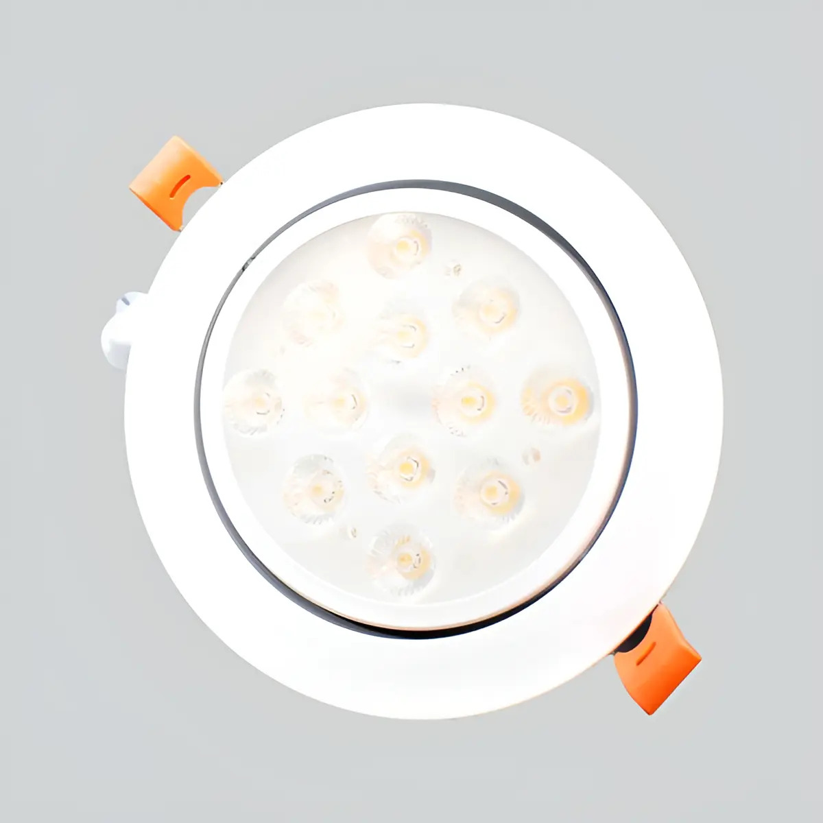 Spot Led Articulado 12w 13cm Blanco 2220 Con Transformador
