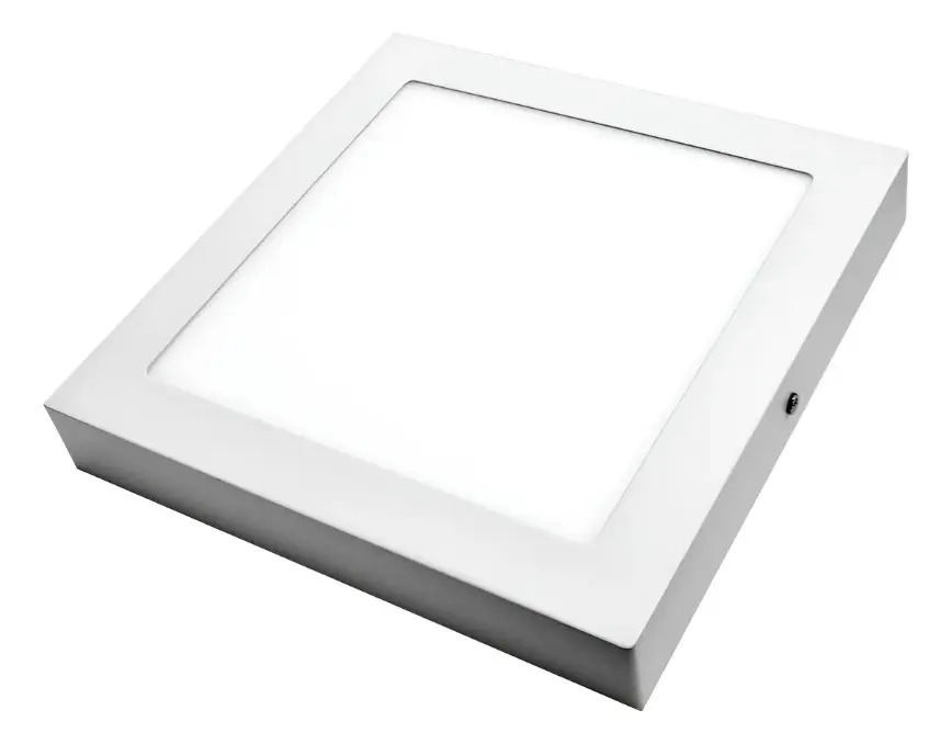 Plafón Led 24w Luz Fría Cuadrado Life 1775
