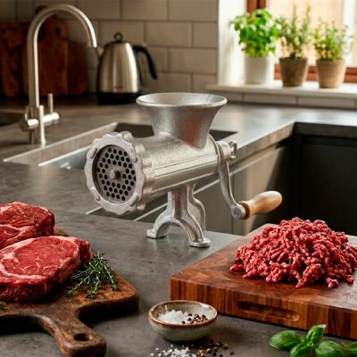 Picador N10 De Carne Manual Metalico