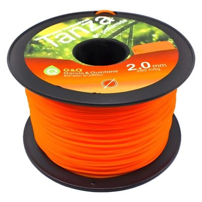 Tanza Bordeadora Uruguay Redonda 2mm 280m Naranja