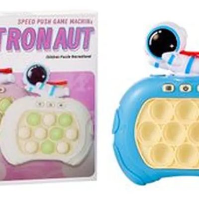 Pop It Electrónico Astronauta 4 Modos 100 Niveles Luces Soni