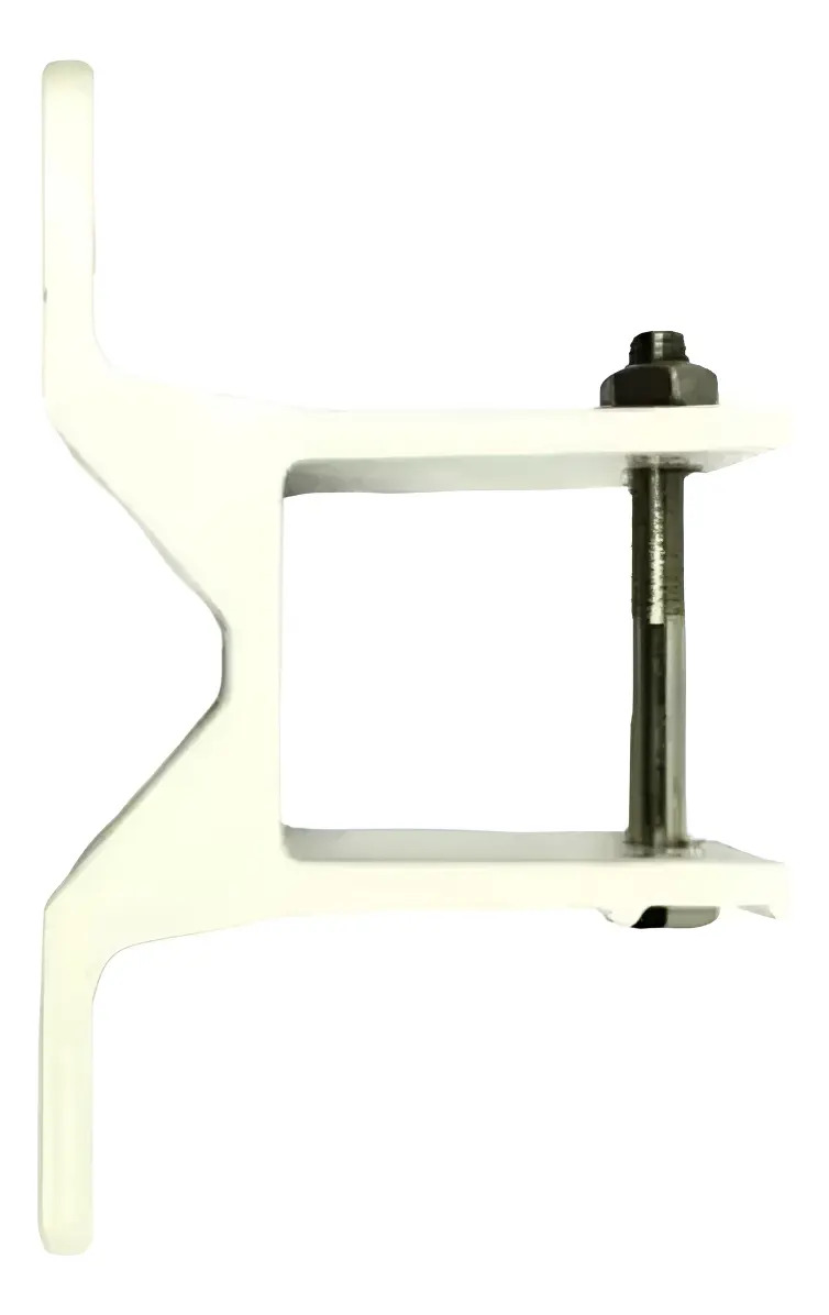 Soporte Pared 40x40mm Toldo Blanco Resistente Agua Nieve