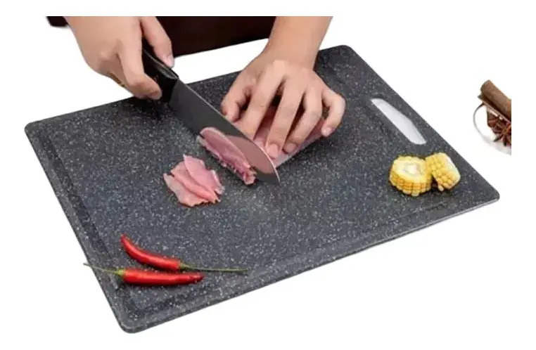 Tabla Picar Stone Rectangular 36.5x26cm Con Manija