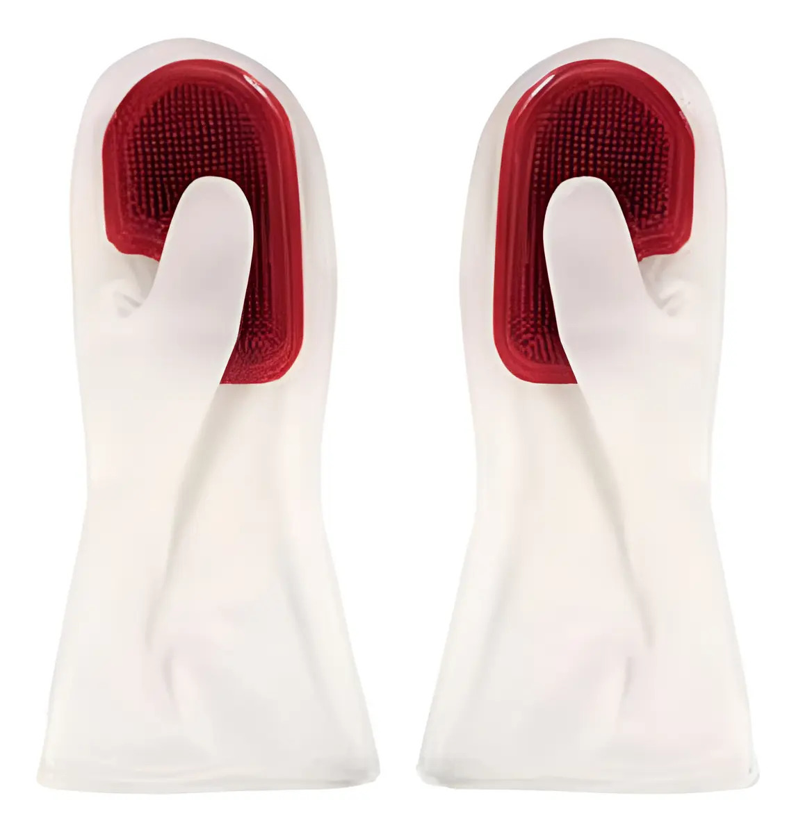Guantes Esponja Pvc Limpieza 2en1 Cepillos Par Funcional
