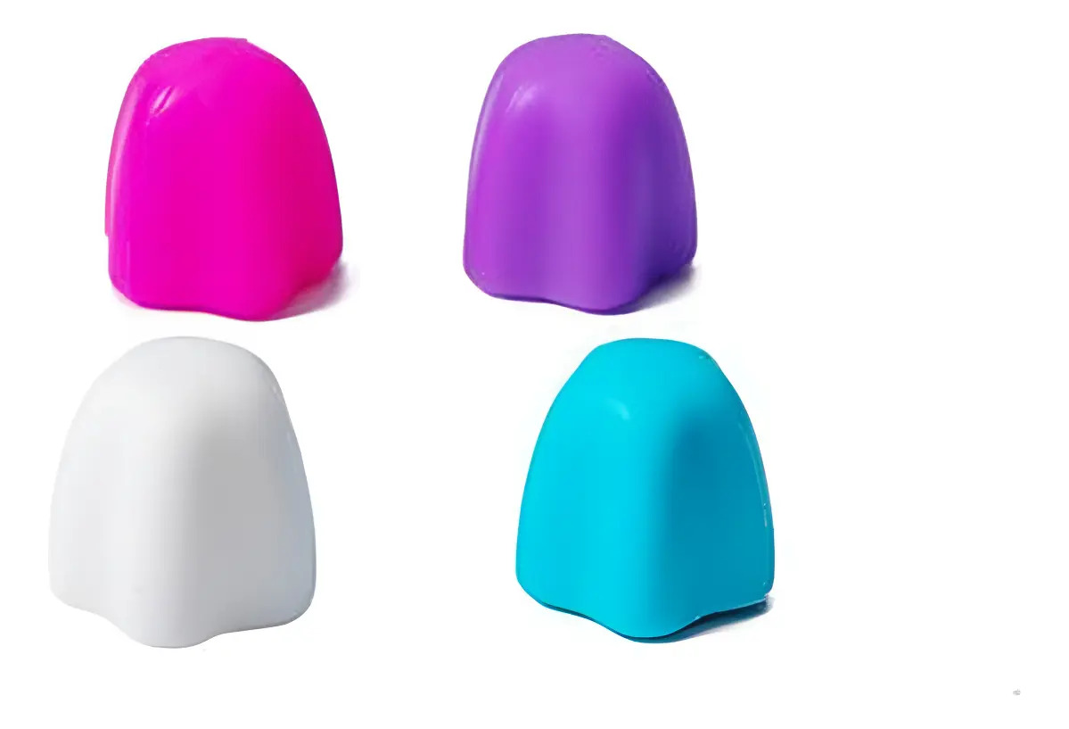 Tapa Pasta Dientes Silicona X4 Antiderrames Ajustable C