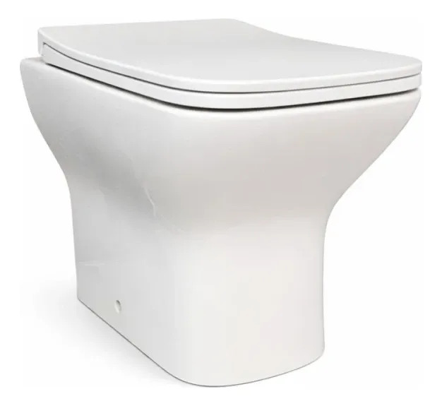 Inodoro Corto Lenna Blanco 51x34x40 Centímetros Ancho: 34