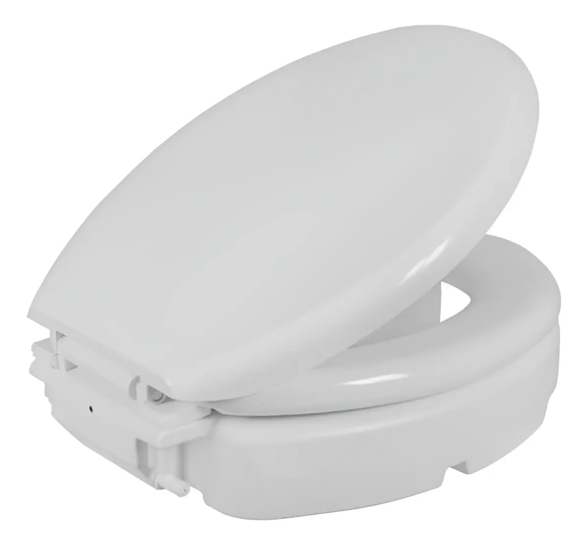 Asiento Inodoro Elevado Astra 11.5cm Con Tapa 42x37cm