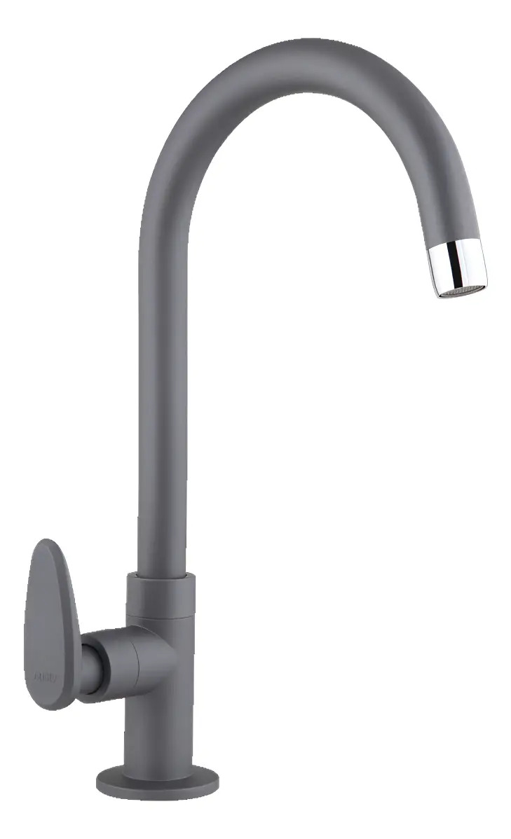Grifo Cocina Allure Decore Gris Mate Abs Ahorro Agua