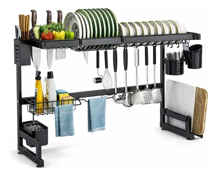 Escurridor Para Pileta Negro Mate 86 Centímetros 85 Cm
