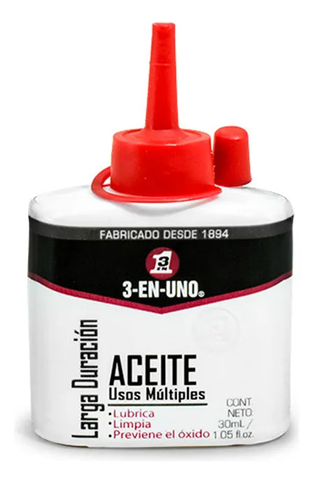 Aceite 3 En 1 30ml Larga Duracion Multiuso 9089