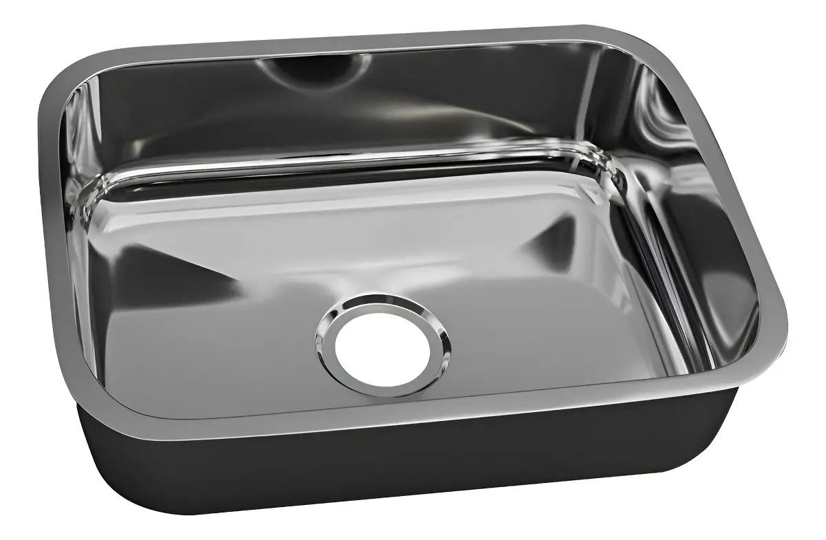 Pileta Simple Acero Inox Embutir 56x34x17 Forminox