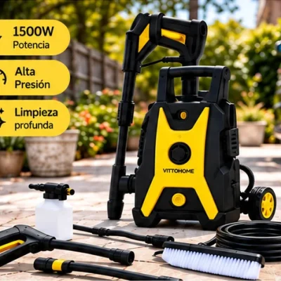 Hidrolavadora 1500W Alta Presión